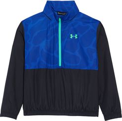 Boy's Under Armour Mesh Lined Hooded Pullover (Big Boy)