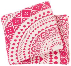 SURYA HOME Bright Pink Ekena Bohemian/Global Throw at Nordstrom Rack