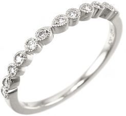 Bony Levy 18K White Gold Maya Stackable Diamond Ring - 0.12 ctw at Nordstrom Rack