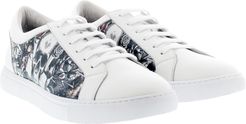 Gram Skull Print Low Top Sneaker