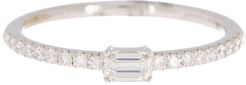 Ron Hami 14K White Gold Emerald Cut Diamond Ring - 0.34 ctw - Size 7 at Nordstrom Rack