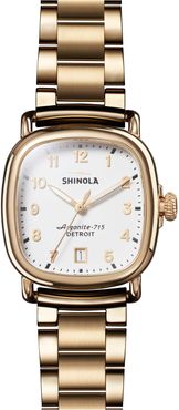 Shinola Women's Guardian 3HD Gold Bracelet Watch, 36mm at Nordstrom Rack