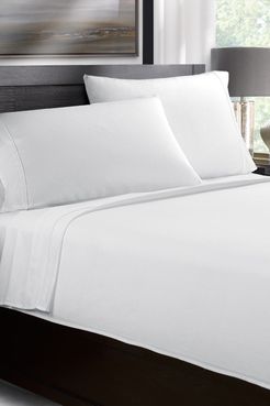 Ella Jayne White Cotton Sateen 1200TC 4-Piece King Sheet Set at Nordstrom Rack