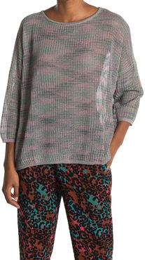 M Missoni Ribbed Metallic Knit Sweater at Nordstrom Rack