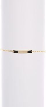 Candela 10K Yellow Gold Bar Pendant Bracelet at Nordstrom Rack