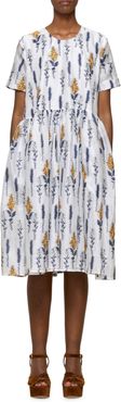 Ariola Floral Textured Babydoll Dress