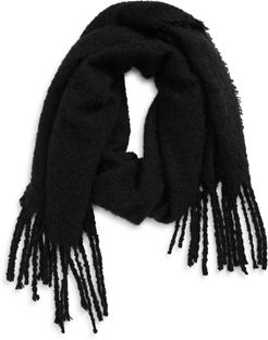 Solid Fringe Scarf