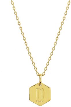 Monogram Initial Pendant Necklace