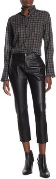 NILI LOTAN Tel Aviv Lambskin Leather Pants at Nordstrom Rack