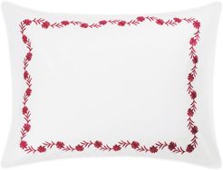 Daphne Floral Embroidered Count Sham