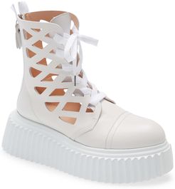 Viggy Platform Combat Boot