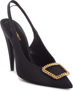 St. Sulpice Slingback Pointed Toe Pump
