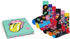 X Rolling Stones Assorted 6-Pack Socks Gift Box