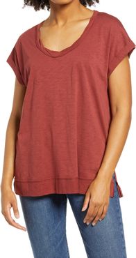 Twist Neck T-Shirt