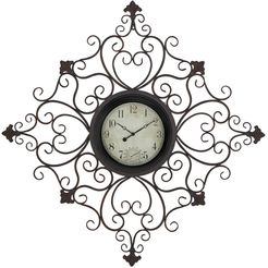 Willow Row Traditional Tin Scrollwork Analog Wall Clock - 44" x 44" at Nordstrom Rack