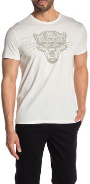 John Varvatos Star USA Embroidered Tiger Graphic T-Shirt at Nordstrom Rack