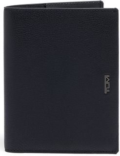 Leather Passport Cover - Black