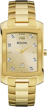 Bulova Men's Diamond Collection Bracelet Watch, 36.5mm - 0.02 ctw at Nordstrom Rack