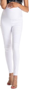 Moto Maternity Leggings