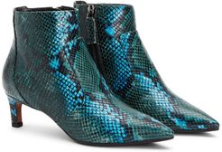 Aquatalia Marilisa Snake-Embossed Bootie at Nordstrom Rack