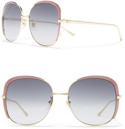 GUCCI 58mm Oversized Sunglasses at Nordstrom Rack