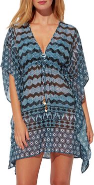 Island Time Chiffon Cover-Up Caftan