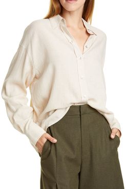 Vince Boxy Button Down Shirt at Nordstrom Rack