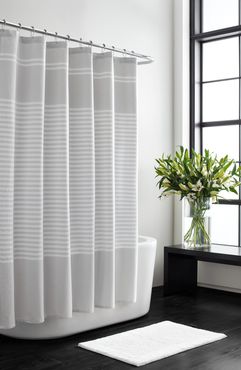 Seersucker Stripe Shower Curtain