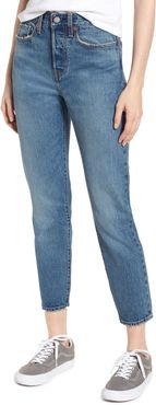 Wedgie Icon Fit High Waist Ankle Jeans