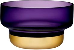 Nude Glass Contour Bowl - Small with Purple Top and Golden Base at Nordstrom Rack
