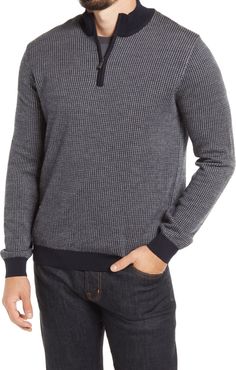 Steffen Quarter Zip Sweater