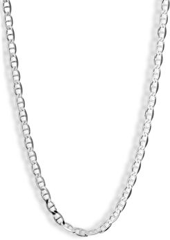 Flat Mariner Chain Necklace