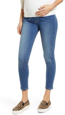 High Waist Crop Maternity Jeans