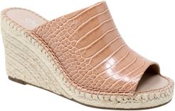 Nautical Espadrille Wedge Sandal