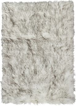 Kinetic Hudson Faux Sheepskin Rug/Throw - Gradient Gray at Nordstrom Rack