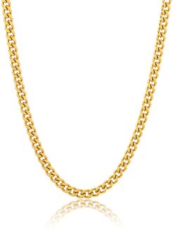 ADORNIA 14K Gold Vermeil Cuban Link Chain at Nordstrom Rack