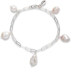 Lisa Freshwater Pearl Charm Bracelet