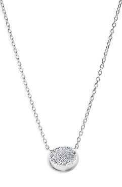 Ippolita Sterling Silver Onda Single Necklace with Diamond - 0.13 ctw at Nordstrom Rack