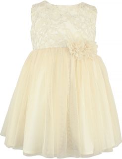 Infant Girl's Popatu Lace & Tulle Dress