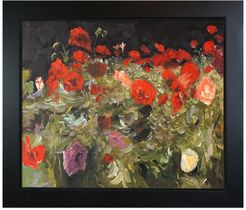 Overstock Art Poppies with New Age Black Frame at Nordstrom Rack