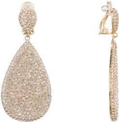 Teardrop Pave Earrings