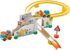 Toddler Boy's Haba Kullerbu Construction Site Car & Track Play Set