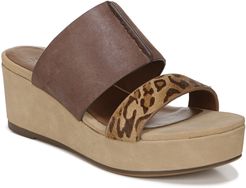 Urbana Platform Wedge Slide Sandal