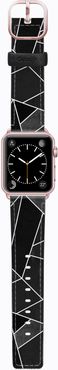 Saffiano Faux Leather Apple Watch Strap