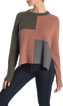 360 Cashmere Hailey Colorblock Cashmere Sweater at Nordstrom Rack