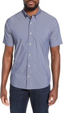 Tidbits Regular Fit Print Performance Sport Shirt