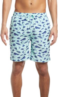 Deep Sea Fishing Swim Trunks