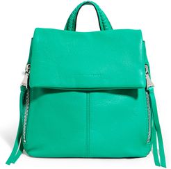 Bali Leather Backpack - Green