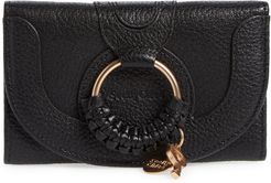 Hana Leather Wallet - Black