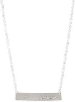 Cassie Pop The Champagne Bar Necklace